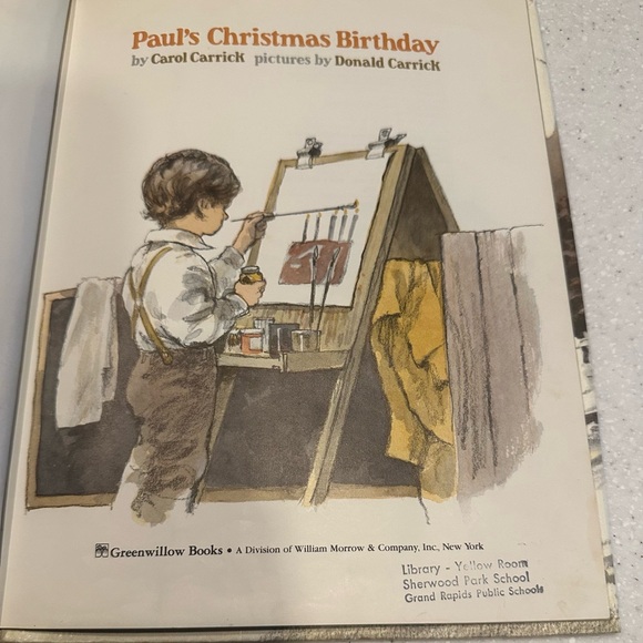 Vintage Christmas Kid’s Book - Paul's Christmas Birthday by Carol Carrick. 1978 - Picture 14 of 14